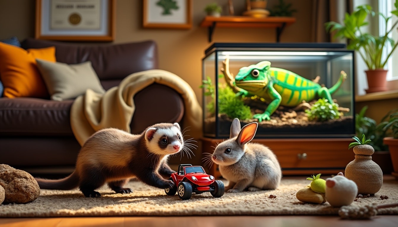 découvrez comment protéger vos animaux de compagnie exotiques avec une assurance santé adaptée. nos astuces vous guideront pour couvrir efficacement les furets, lapins et reptiles, garantissant ainsi leur bien-être et votre sérénité.
