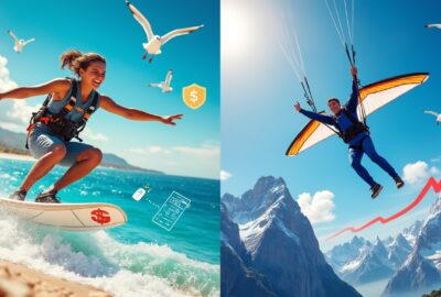 découvrez notre comparatif des assurances pour sports extrêmes, spécialement conçu pour les étudiants qui pratiquent le kite-surf et le wingsuit. comparez les tarifs, les couvertures et les avantages pour choisir l'assurance qui vous convient le mieux, tout en bénéficiant des meilleures offres adaptées à votre budget étudiant.